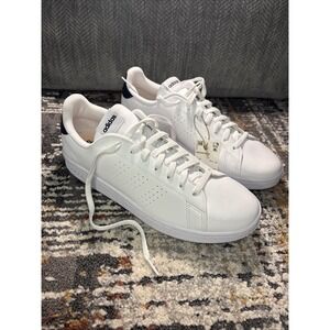 Adidas Men's White Cloudfoam Athletics Size 11.5 Style HWI 28Y001 New